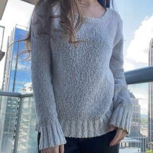 Roxy Light Grey Knitted Sweater